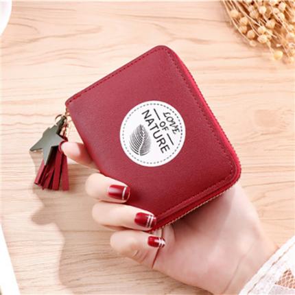 钱包女士零钱包短款拉链硬币包可爱时尚小清新韩版新款迷你小钱包
